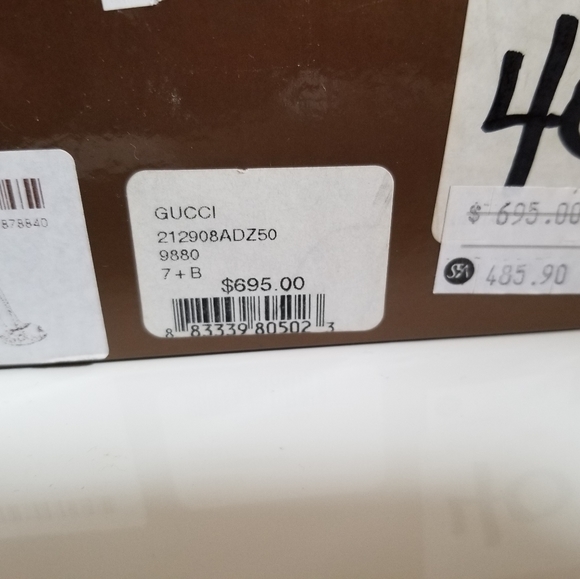 RARE Authentic Gucci Tattoo Heels BNIB - Picture 6 of 7